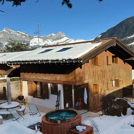 샬레 Des Gremiloups, Jacuzzi And Mont-blanc View *